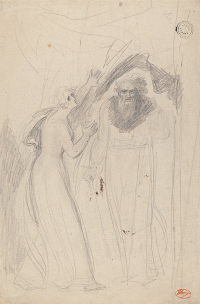 Prospero and Miranda by George Romney