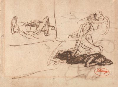 Reclining Figures by George Romney