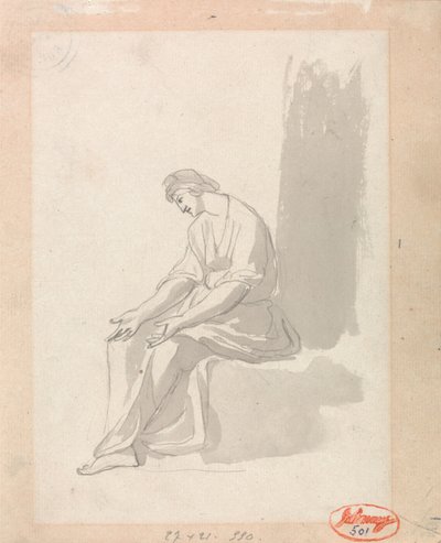 Seated Woman by George Romney