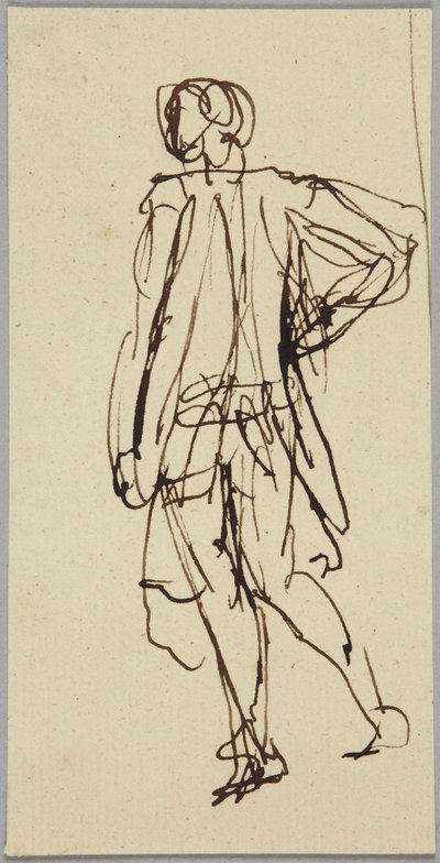 Standing Male Figure by George Romney