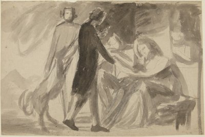 Study for a Group Portrait by George Romney