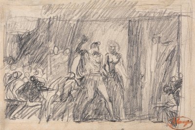 The Banquet Scene by George Romney