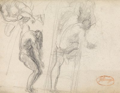 Two Figure Studies by George Romney