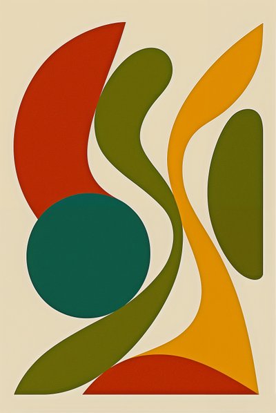 Flow Becomes Form, 2025 by George Rosaly