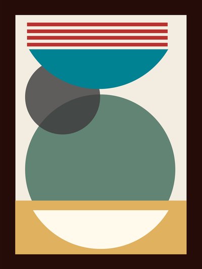 Space City Abstract by George Rosaly