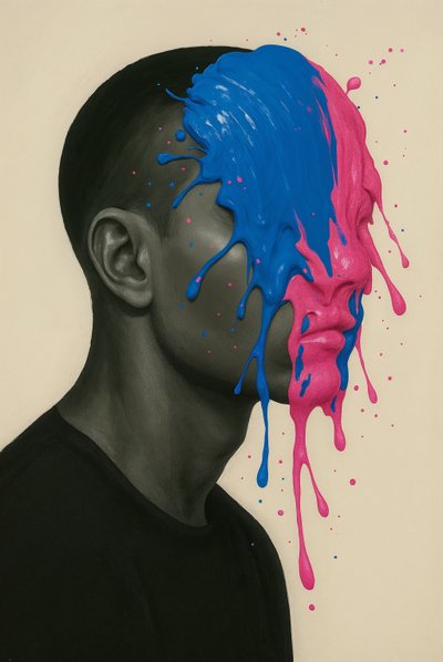 Split Frequency, 2025 by George Rosaly