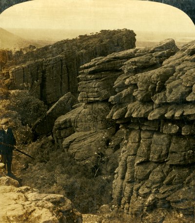 The Edge of Wonderland, Grampians, Victoria, Australia by George Rose