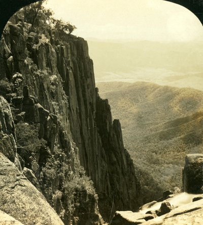 The North Side of the Gorge, Buffalo Ranges, Victoria, Australia, c1909 by George Rose