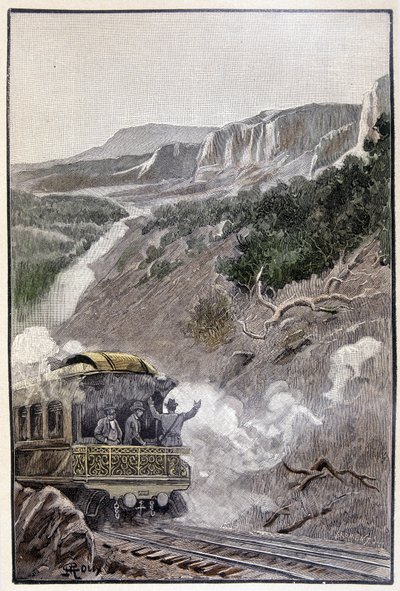 It was as beautiful as Wyoming National Park (page 285) by George Roux