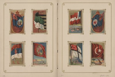 Flags of All Nations and the United States of America - Pages 23 & 24 by George S. and Sons Harris