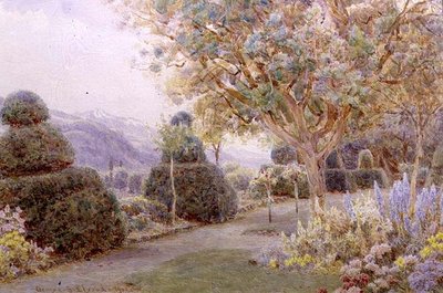 Chateau de la Cour, Rhone Valley by George Samuel Elgood