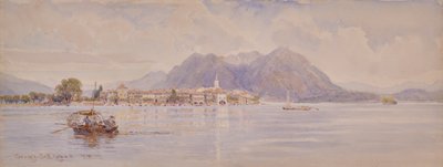 Isola dei Pescatori, Lago Maggiore by George Samuel Elgood