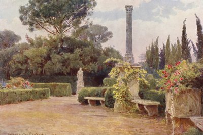 Italian Gardens: Villa Medici by George Samuel Elgood