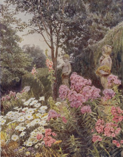 Phlox and Daisy by George Samuel Elgood