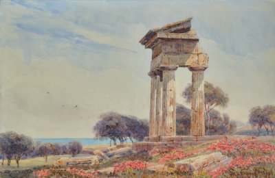 Temple of Castor and Pollux, Gorgenti by George Samuel Elgood