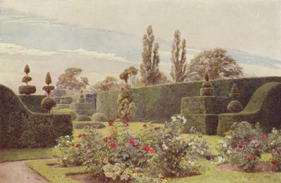 The Rose Garden, Arley by George Samuel Elgood