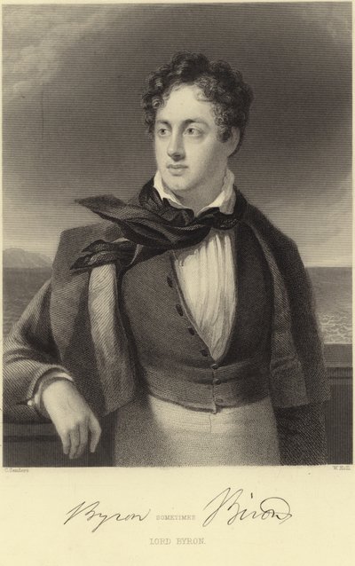 Lord Byron by George Sanders