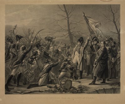 Napoleon Returning from the Island of Elba on March 7, 1815 by George Sanders