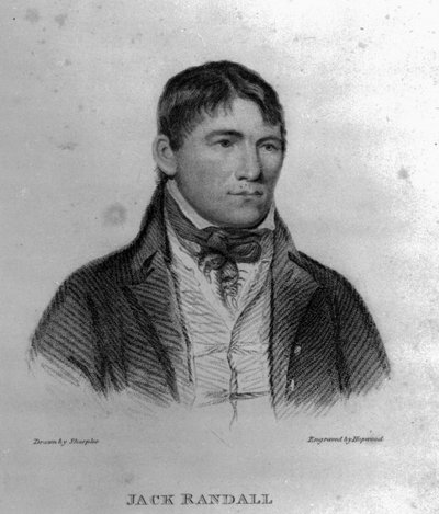Jack Randall, engraved by Hopwood by George Sharples