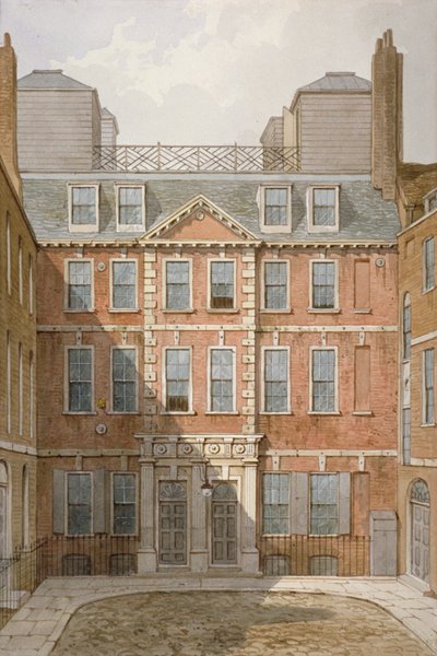 Beaufort Buildings, Strand, Westminster, London, c1810 by George Shepherd