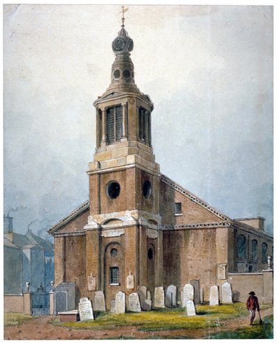 Church of St Anne, Dean Street, Soho, London by George Shepherd