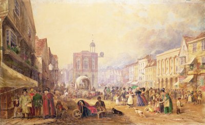 Maidstone High Street from Gabriel
