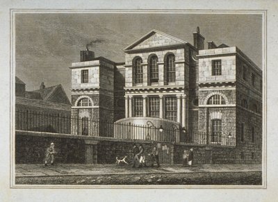 View of the Sessions House, Old Bailey by George Shepherd