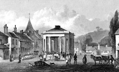 Westerham, Kent, Engraved by H. Adlard, 1832 by George Shepherd