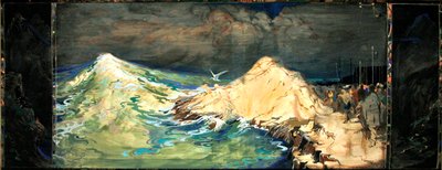 Baptism of Dylan, Son of the Wave by George Sheringham
