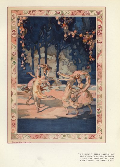 Illustration for The Happy Hypocrite by Max Beerbohm by George Sheringham
