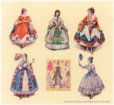 Original Designs for HMS Pinafore by George Sheringham