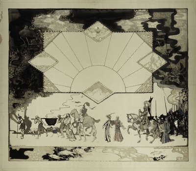 The Panel of the Mabinogian, No. 10 by George Sheringham
