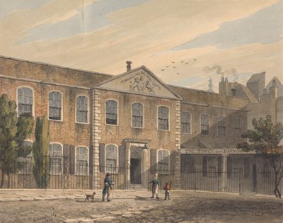 The Times and Evening Mail Office by George Sidney Shepherd