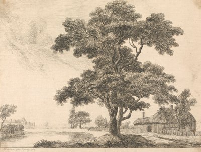 Landscape with Windsor Castle by George Simon Harcourt