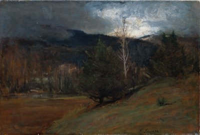November in the Adirondacks by George Snr. Inness