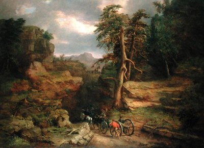 The Gloomy Days of 1776 by George Snr. Inness