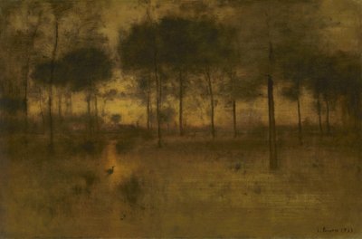 The Home of the Heron by George Snr. Inness