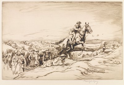 2nd Lancers at Epehy, 1st December 1917 by George Soper