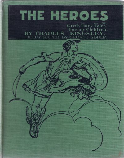 Front board design, from The Heroes published by George Allen and Unwin 1929 by George Soper
