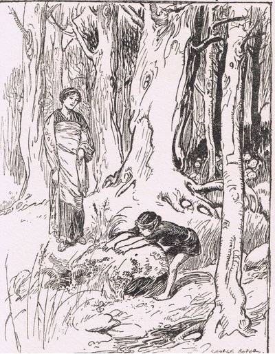The Minotaur: The little fellow had a great opinion of his own strength by George Soper