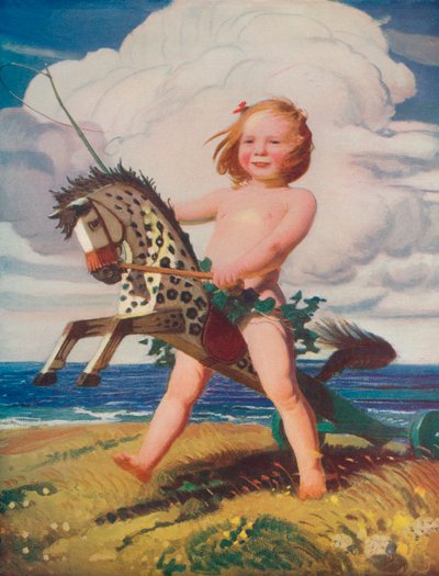 The Hobby Horse, c1915, 1932 by George Spencer Watson