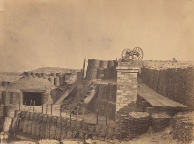 Fortifications Near Charleston, South Carolina by George Stacy.