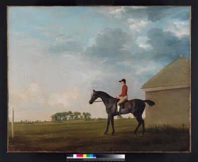 Gimcrack with John Pratt up on Newmarket Heath, 1765 by George Stubbs