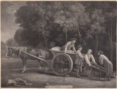 Labourers, Engraved by the Artist by George Stubbs