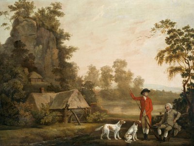 Sportsmen at Rest by George Stubbs