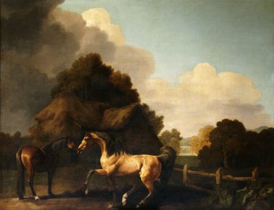 Stallion and Mare, Traditionally Called "Jupiter and Mare" by George Stubbs