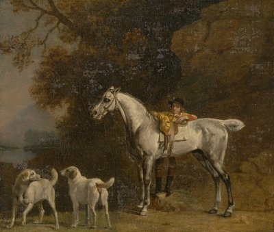 Studies for or after The 3rd Duke of Richmond with the Charleton Hunt by George Stubbs