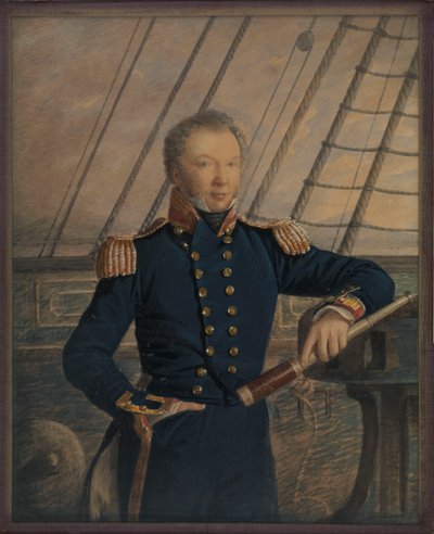 Portrait of Captain William Hewett, c.1840 by George T. Gregory