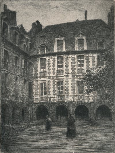 Maison de Victor Hugo, Places des Vosges by George T Plowman
