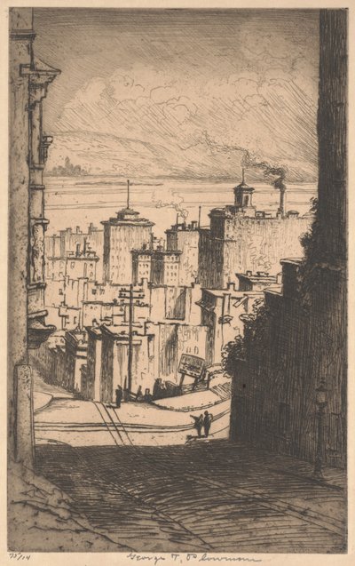 In San Francisco, c.1911 by George Taylor Plowman
